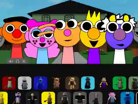 Logħba Sprunki Puppet onlajn