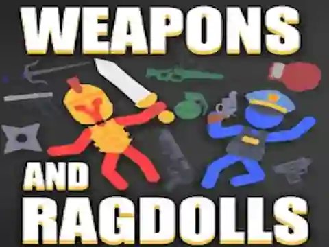 Logħba Weapons and Ragdolls onlajn