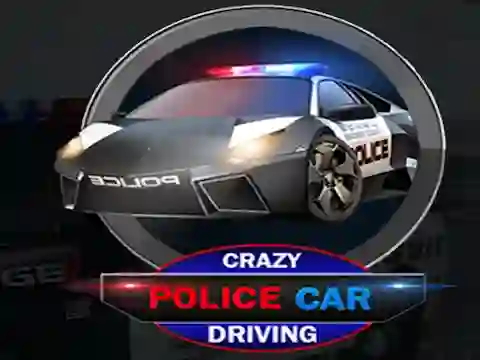 Logħba Crazy Police Car Driving onlajn