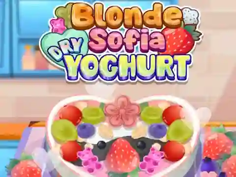 Logħba Blonde Sofia: Dry Yoghurt onlajn
