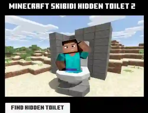Logħba Minicraft Skibidi Hidden Toilet 2 onlajn