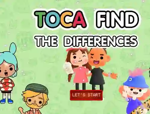 Logħba Toca Find The Differences onlajn