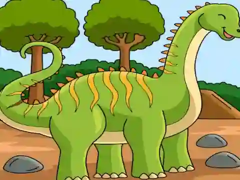 Logħba Dinosaur Spot the Difference onlajn