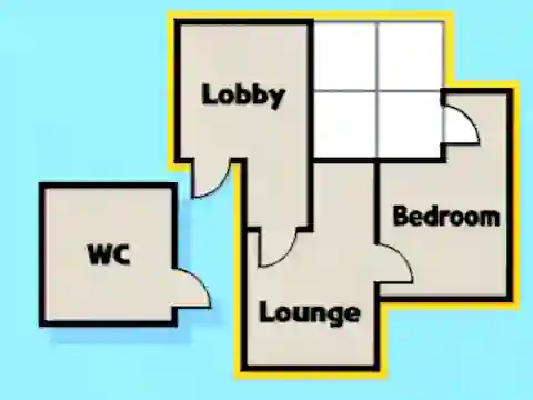 Logħba Room Sort - Floor Plan onlajn