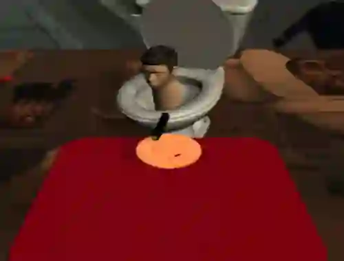 Logħba Skibidi Toilet Squid Game Honeycomb onlajn
