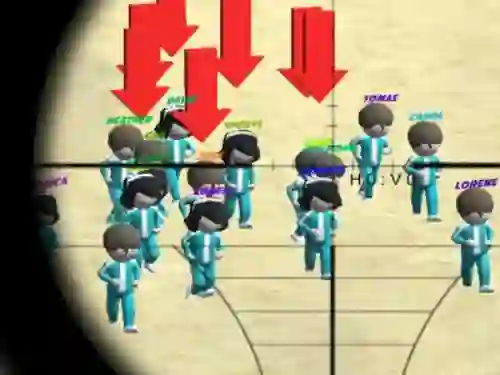 Logħba Squid Game Sniper onlajn