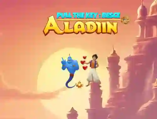 Logħba Pull The Key Rescue Aladin onlajn