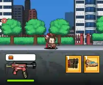 Logħba Mecha Shoot Pixel Rpg onlajn