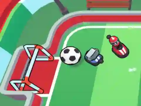 Logħba Bumper Cars Soccer onlajn
