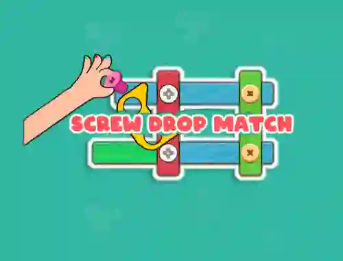 Logħba Screw Drop Match onlajn