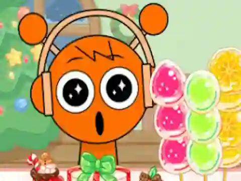Logħba Sprunki Mukbang Candy Fruit onlajn