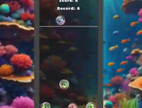 Logħba Merge Fish In 2048! onlajn