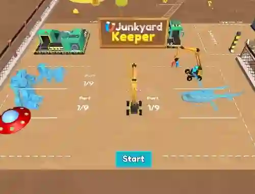 Logħba Junkyard Keeper onlajn