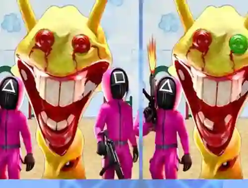 Logħba Squid Game X Sprunki Anomaly onlajn