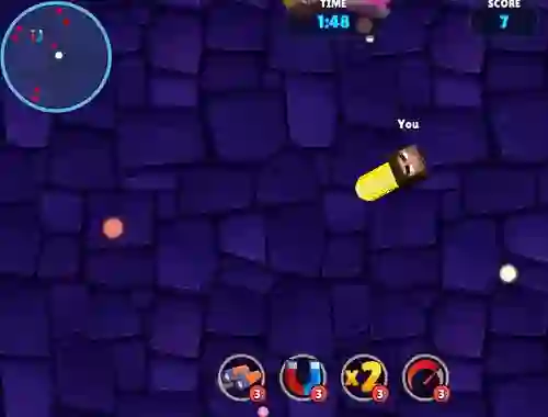 Logħba Minecraft Squid Game Worm.io onlajn