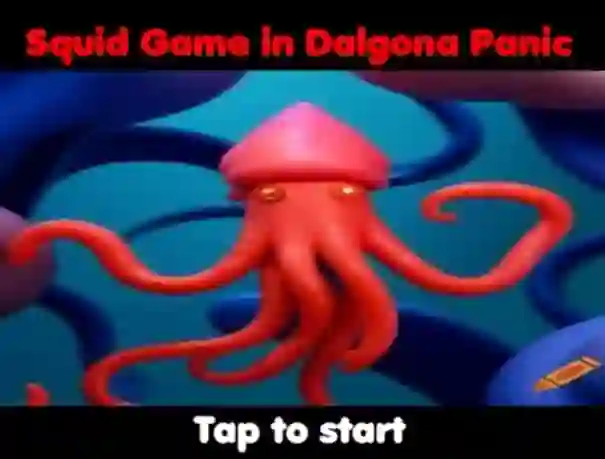 Logħba Squid Game In Dalgona Panic onlajn