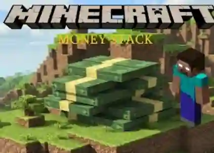 Logħba Minecraft Money Stack onlajn