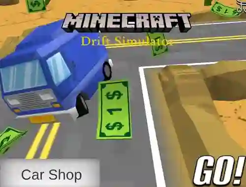 Logħba Minecraft Drift Simulator onlajn