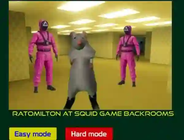 Logħba Ratomilton at Squid Game Backrooms onlajn