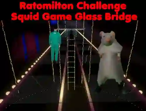 Logħba Rato Milton Challenge Squid Game Glass Bridge onlajn