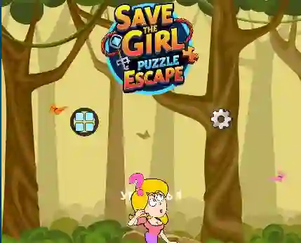 Logħba Save the Girl Puzzle Escape onlajn