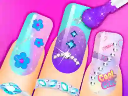 Logħba Coloring Book: Nail Art onlajn