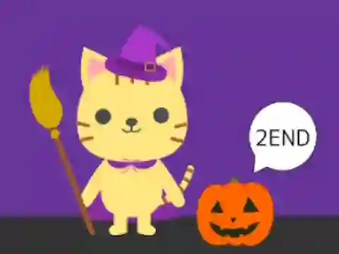 Logħba Cat and Halloween Escape onlajn