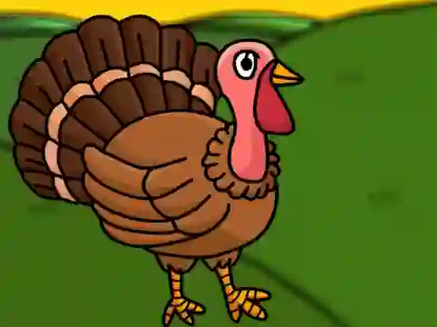 Logħba Rescue the Forest Turkey from Cage onlajn
