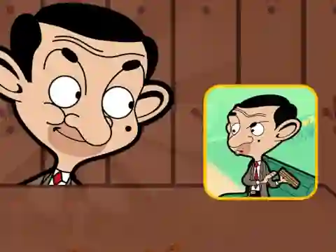 Logħba Mr Bean Solve Puzzle onlajn