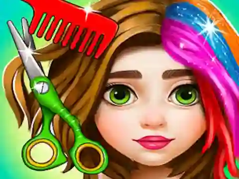 Logħba Hair Salon & Dress Up Girl onlajn