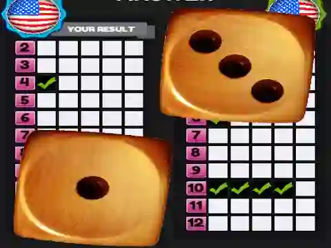 Logħba Country Dice Challenge onlajn