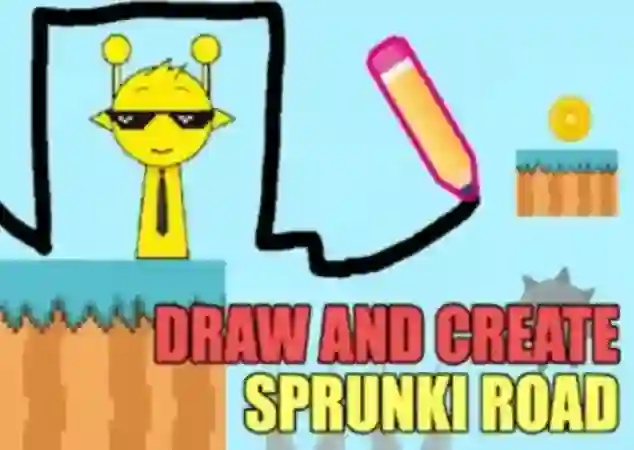 Logħba Draw And Create Sprunki Road onlajn