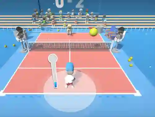 Logħba Tennis Clash onlajn