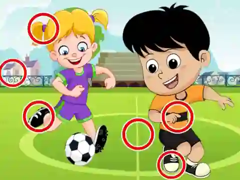 Logħba Soccer Differences onlajn