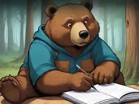 Logħba Smart Writer Bear Rescue onlajn