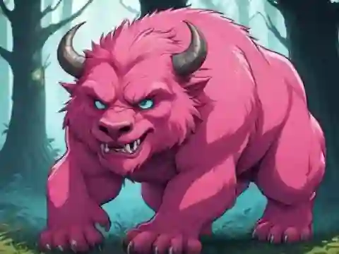 Logħba Magical Pink Beast Rescue onlajn