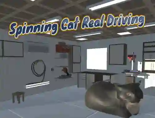 Logħba Spinning Cat Real Driving onlajn