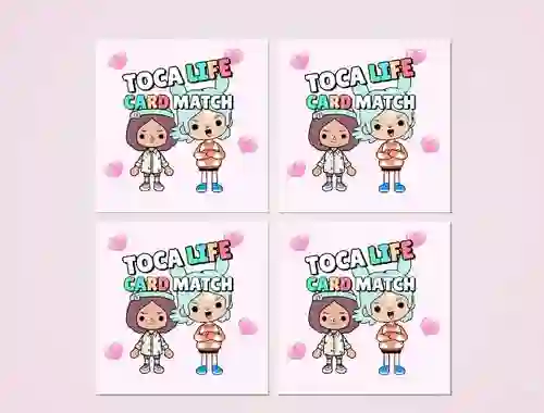 Logħba Toca Life Memory Card Match onlajn