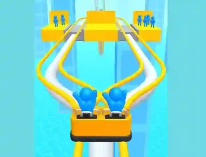 Logħba Runner Coaster Race onlajn