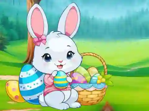 Logħba Easter Bunny Jungle Escape onlajn