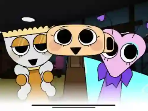 Logħba Sprunki x Dandy's World 2 onlajn