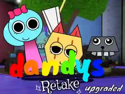 Logħba Sprunki Retake as Dandy’s World onlajn