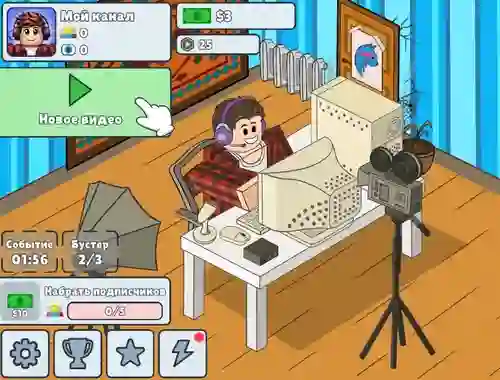 Logħba Idle Influencer Simulator onlajn