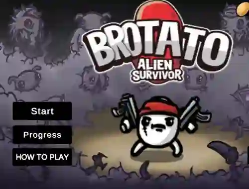Logħba Brotato Alien Survivor onlajn