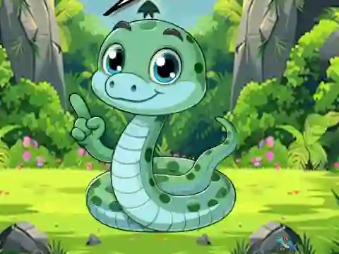 Logħba Snake Searching The Baby onlajn