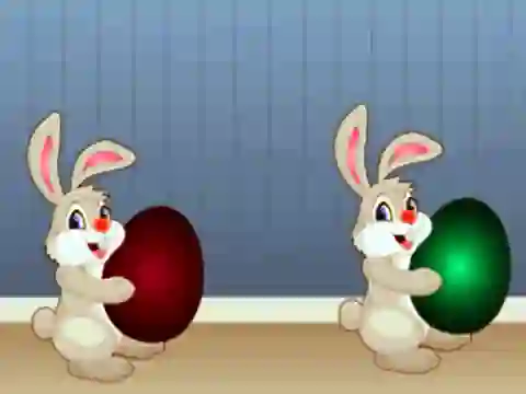 Logħba Escape with the Easter Bunny onlajn