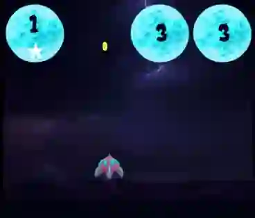 Logħba Space Shooter 2D onlajn