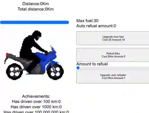 Logħba Motorbike Clicker onlajn