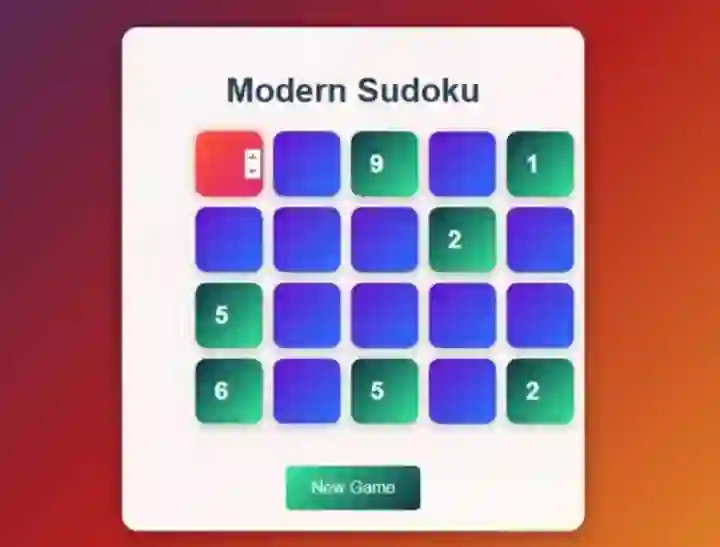 Logħba Modern Sudoku onlajn