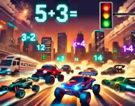 Logħba Mathematics Racing onlajn